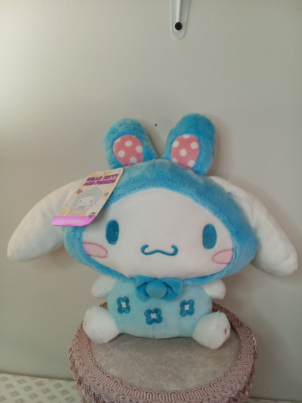 NWT Hello Kitty and Friends 8” Cinnamoroll as a Bunny - Easter Plush Toy